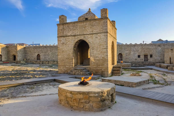 Ateshgah Fire Temple in Baku Azerbaijan